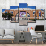 Dallas Mavericks Stadium Canvas Prints American Airlines Center Wall Art,Multi Panels,Sport Stadium Art Prints, Fan Gift