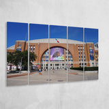Dallas Mavericks Stadium Canvas Prints American Airlines Center Wall Art,Multi Panels B,Sport Stadium Art Prints, Fan Gift