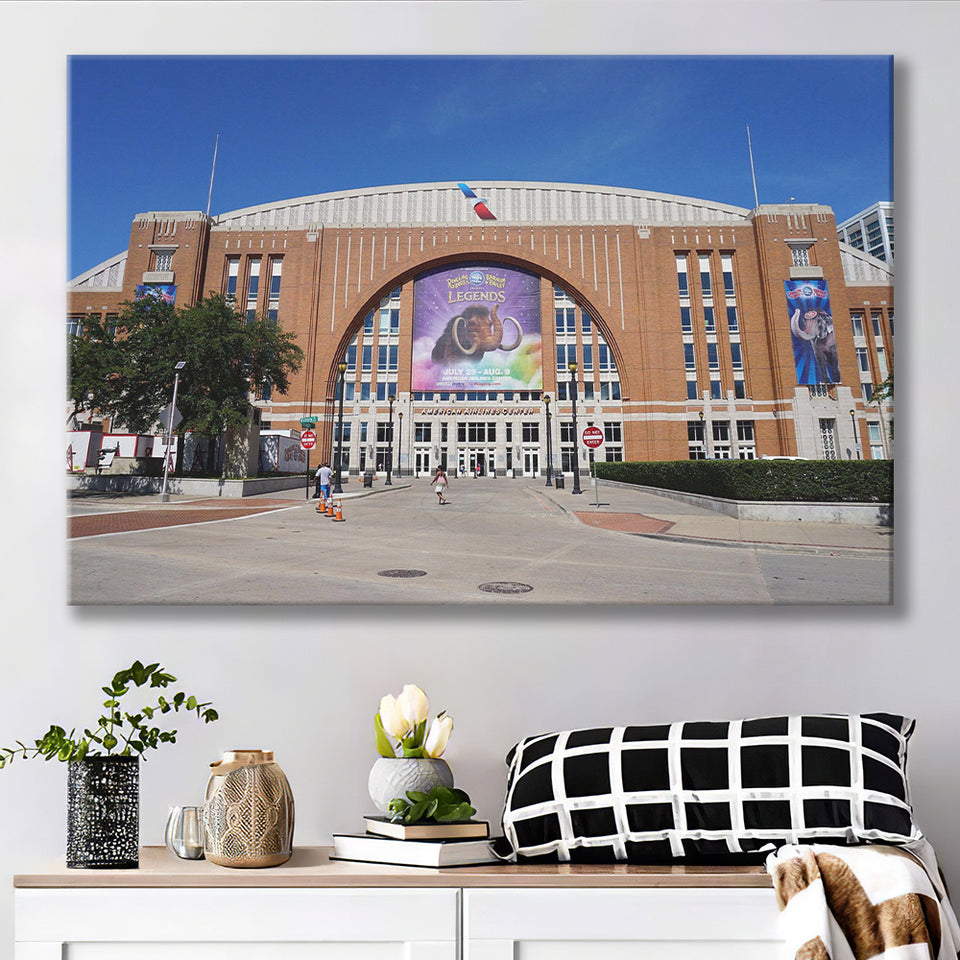 Dallas Mavericks Stadium Canvas Prints American Airlines Center Wall Art,Sport Stadium Art Prints, Fan Gift, Wall Decor