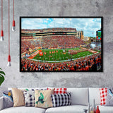 Darrell K Royal Stadium Art Prints Texas Memorial Wall Art,Sport Stadium Art Prints, Fan Gift, Wall Decor