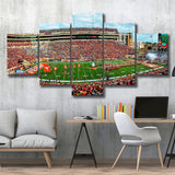 Darrell K Royal Stadium Canvas Prints Texas Memorial Wall Art,Multi Panels,Sport Stadium Art Prints, Fan Gift