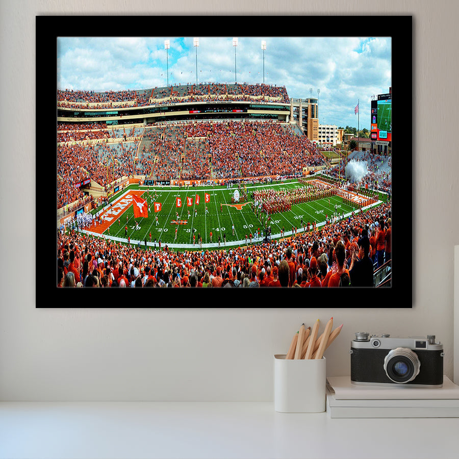 Darrell K Royal Stadium Art Prints Texas Memorial Wall Art,Sport Stadium Art Prints, Fan Gift, Wall Decor