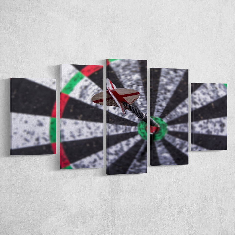 Darts, Darts Multi Panels,Canvas Prints Wall Art Home Decor