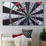 Darts, Darts 5 Panels B,Large Canvas,Canvas Prints Wall Art Home Decor