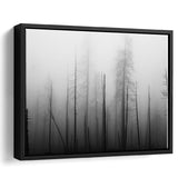 Dead Forest Canvas , Gothic Theme Framed Canvas Prints Wall Art, Floating Frame, Large Canvas Home Decor