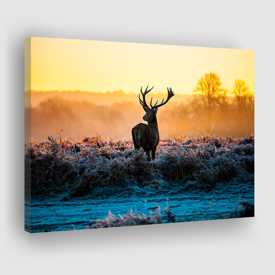 Deer Wall  Art Canvas Prints Wall Art Decor - Painting Canvas,Home Decor, Ready to Hang