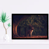 Deer In Forest Framed Art Prints Wall Decor - Painting Prints,Wall Art, Framed Picture,For Sale