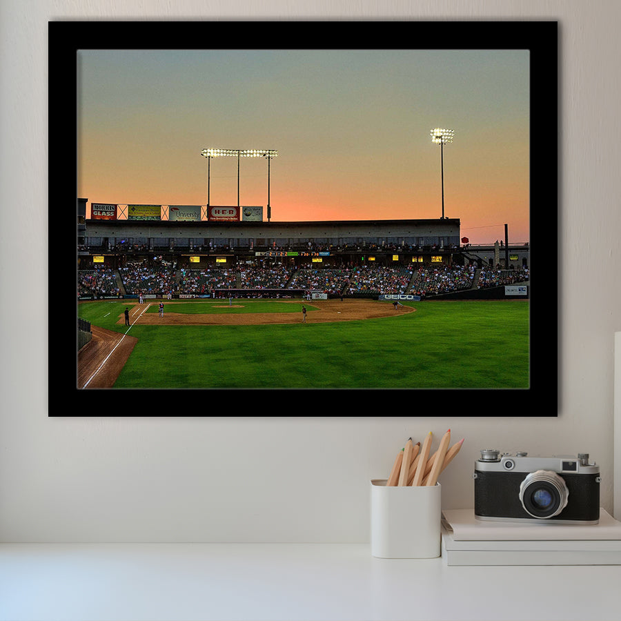 Dell Daimond Wall Art Round Rock Express Stadium Art Prints,Sport Stadium Art Prints, Fan Gift, Wall Decor