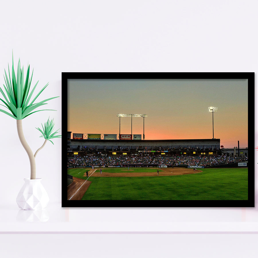 Dell Daimond Wall Art Round Rock Express Stadium Art Prints,Sport Stadium Art Prints, Fan Gift, Wall Decor