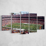 Denver Broncos Stadium Canvas Prints Empower Field At Mile High,Multi Panels,Sport Stadium Art Prints, Fan Gift