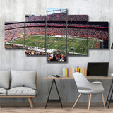 Denver Broncos Stadium Canvas Prints Empower Field At Mile High,Multi Panels,Sport Stadium Art Prints, Fan Gift