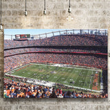 Denver Broncos Stadium Canvas Prints Empower Field At Mile High,Sport Stadium Art Prints, Fan Gift, Wall Decor