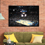 Denver Nuggets Stadium Art Prints Pepsi Center Wall Art Basketball,Sport Stadium Art Prints, Fan Gift, Wall Decor