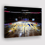 Denver Nuggets Court, Stadium Canvas, Sport Art, Gift for him, Fan Gift, Canvas Prints Wall Art Decor