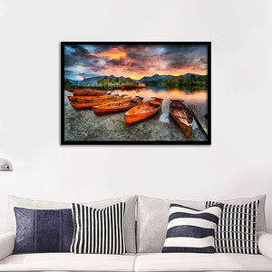 Derwentwater In The Lake District Framed Wall Art - Framed Prints, Art Prints, Print for Sale, Painting Prints