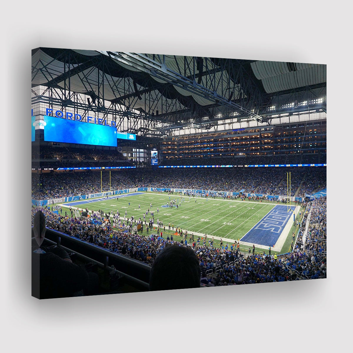 Detroit Lions Wall Art Ford Field Stadium Canvas Prints American,Sport –  UnixCanvas