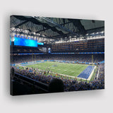 Detroit Lions Wall Art Ford Field Stadium Canvas Prints American,Sport Stadium Art Prints, Fan Gift, Wall Decor