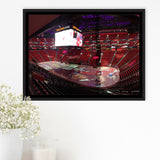 Detroit Red Wings Stadium Framed Canvas Prints Little Ceasars Arena Wall,Sport Stadium Art Prints, Fan Gift