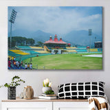 Dharamsala Cricket Stadium, Stadium Canvas, Sport Art, Gift for him, Fan Gift, Canvas Prints Wall Art Decor