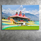 Dharamsala Stadium, Stadium Canvas, Sport Art, Gift for him, Fan Gift, Canvas Prints Wall Art Decor