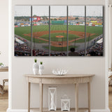 Diamond Stadium, Stadium Canvas, Sport Art, Gift for him, Multi Panels B, Canvas Prints Wall Art Decor