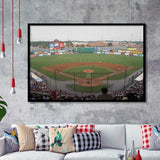 Diamond Stadium, Stadium Canvas, Sport Art, Gift for him, Framed Art Prints Wall Art Decor, Framed Picture