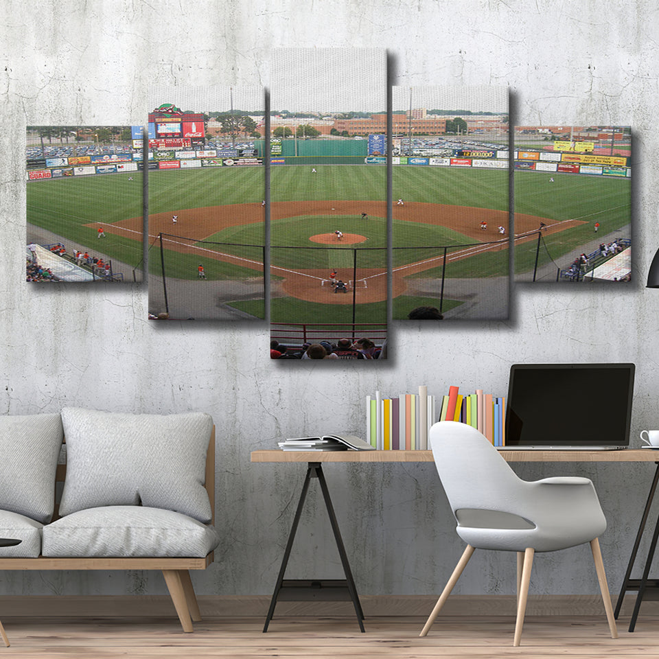 Diamond Stadium, Stadium Canvas, Sport Art, Large Canvas, Multi Panels, Canvas Prints Wall Art Decor