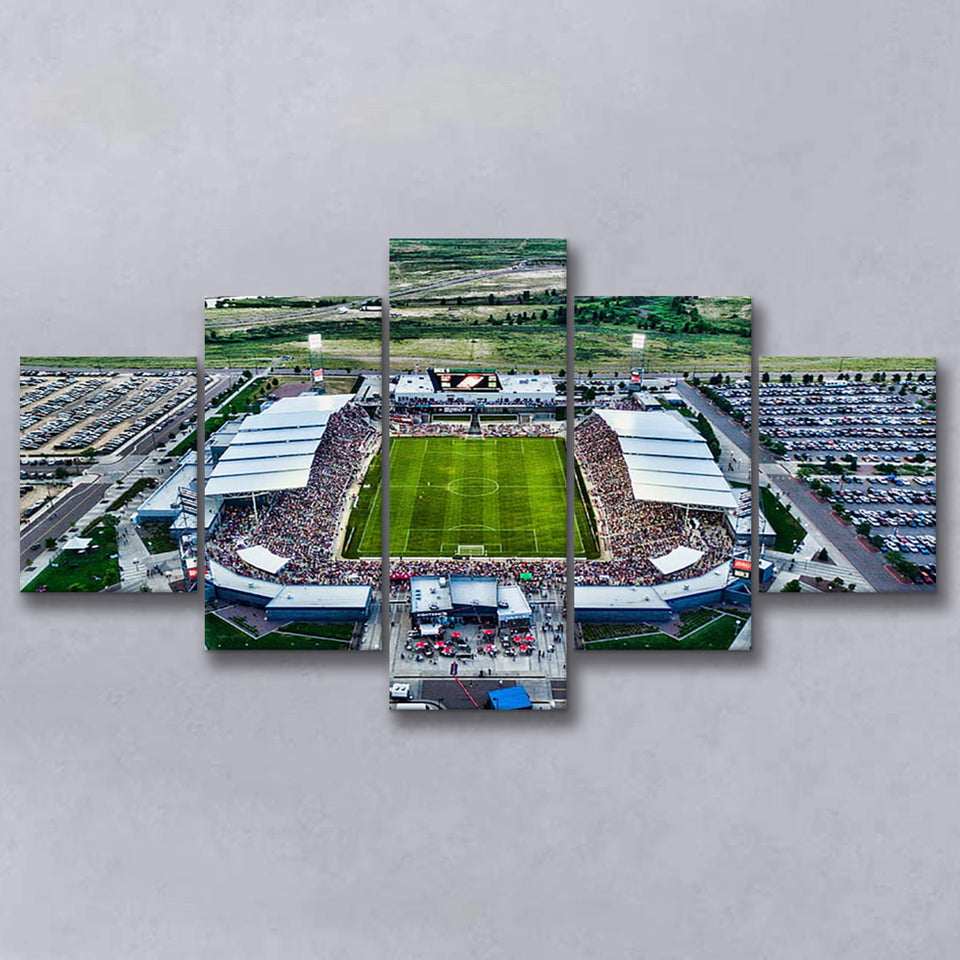 Dicks Sporting Goods Park, Stadium Canvas, Sport Art, Large Canvas, Multi Panels, Canvas Prints Wall Art Decor