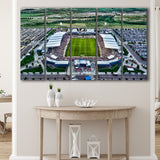 Dicks Sporting Goods Park, Stadium Canvas, Sport Art, Gift for him, Multi Panels B, Canvas Prints Wall Art Decor