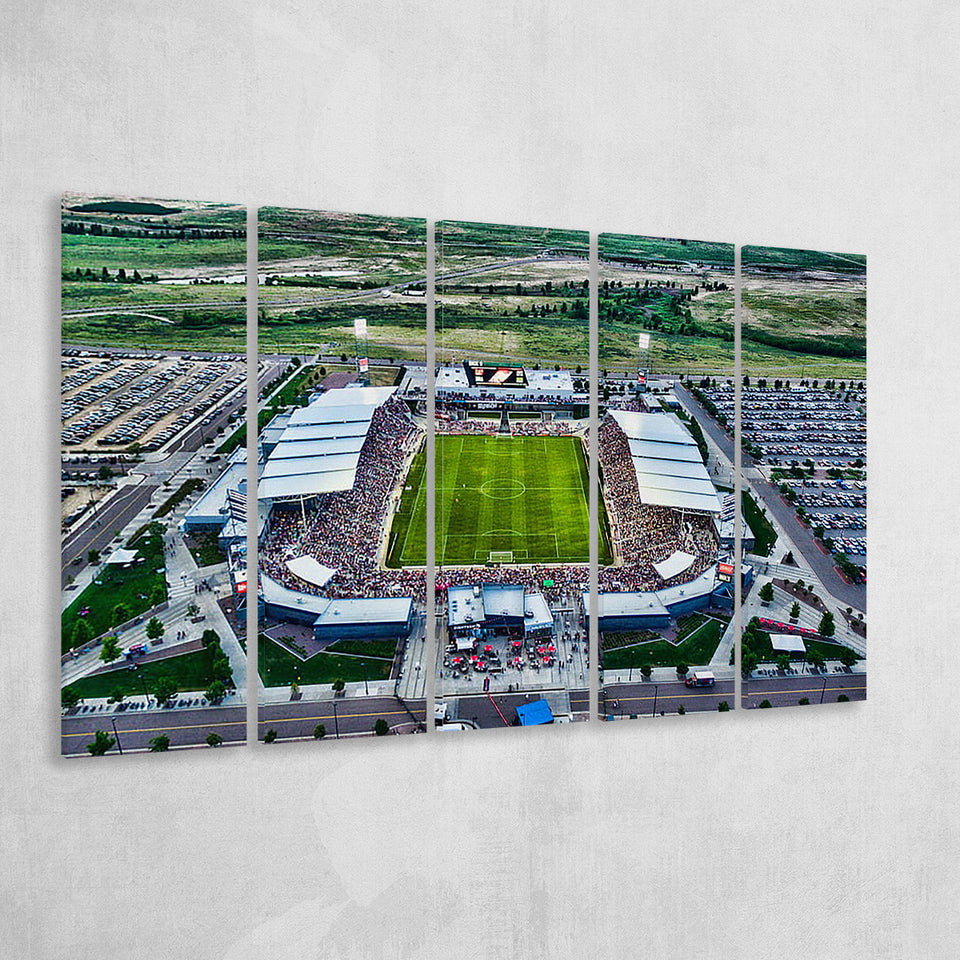 Dicks Sporting Goods Park, Stadium Canvas, Sport Art, Gift for him, Multi Panels B, Canvas Prints Wall Art Decor