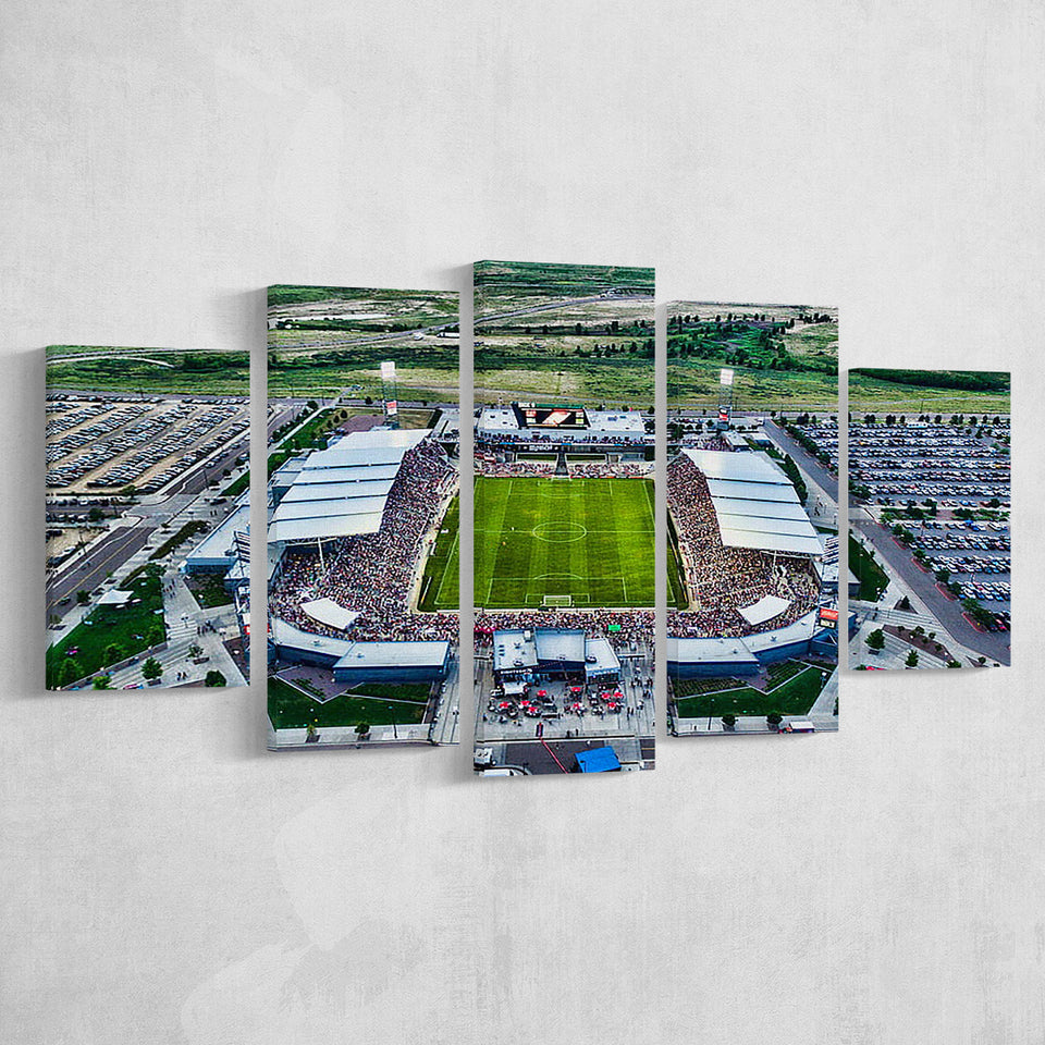 Dicks Sporting Goods Park, Stadium Canvas, Sport Art, Large Canvas, Multi Panels, Canvas Prints Wall Art Decor