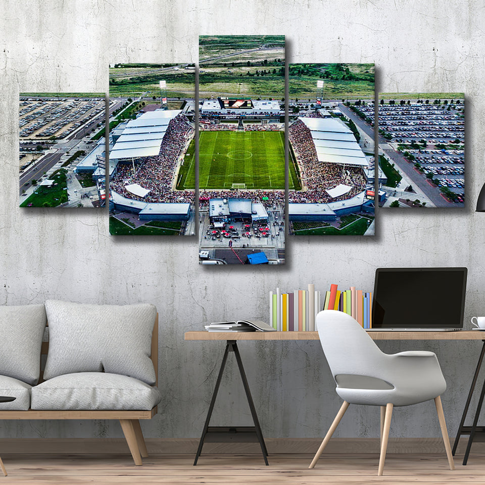 Dicks Sporting Goods Park, Stadium Canvas, Sport Art, Large Canvas, Multi Panels, Canvas Prints Wall Art Decor