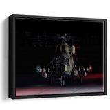 Digital Combat Simulator Mi 8Mtv2 Magnificent Eight Belsimtek Framed Canvas Prints Wall Art Decor - Painting Canvas, Black Framed Picture