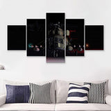 Digital Combat Simulator Mi 8Mtv2 Magnificent Eight Belsimtek 5 Piece Canvas Prints Wall Art Decor - Painting Canvas, Multi Panels