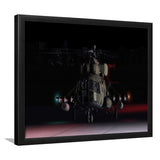 Digital Combat Simulator Mi 8Mtv2 Magnificent Eight Belsimtek Framed Art Prints Wall Decor - Painting Art, Framed Picture, Ready to Hang