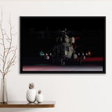 Digital Combat Simulator Mi 8Mtv2 Magnificent Eight Belsimtek Framed Canvas Prints Wall Art Decor - Painting Canvas, Black Framed Picture