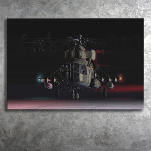 Digital Combat Simulator Mi 8Mtv2 Magnificent Eight Belsimtek Canvas Prints Wall Art Decor - Painting Canvas, Art Prints, Ready to Hang