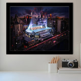 Docklands Stadium,Nightscapes, Melbourne Art Prints Wall Decor - Painting Prints, Wall Art, Fan Gift, For Sale