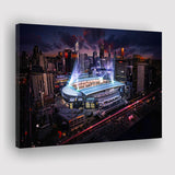 Docklands Stadium,Nightscapes, Melbourne Canvas Prints Wall Art - Painting Canvas, Wall Decor, Fan Gift, Art Prints