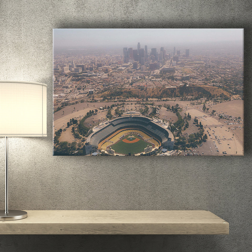 Dodger Stadium Canvas Prints Los Angeles Dodgers Wall Art,Sport Stadium Art Prints, Fan Gift, Wall Decor