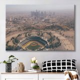 Dodger Stadium Canvas Prints Los Angeles Dodgers Wall Art,Sport Stadium Art Prints, Fan Gift, Wall Decor