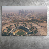 Dodger Stadium Canvas Prints Los Angeles Dodgers Wall Art,Sport Stadium Art Prints, Fan Gift, Wall Decor