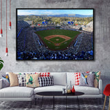 Dodger Stadium La, Stadium Canvas, Sport Art, Gift for him, Framed Canvas Prints Wall Art Decor, Framed Picture