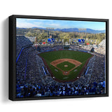 Dodger Stadium La, Stadium Canvas, Sport Art, Gift for him, Framed Canvas Prints Wall Art Decor, Framed Picture
