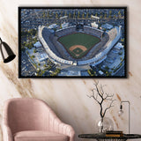 Dodger Stadium, Stadium Canvas, Sport Art, Gift for him,100 Framed Canvas Prints Wall Art Decor, Framed Picture