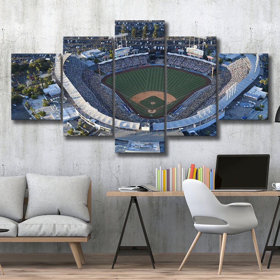 Dodger Stadium, Stadium Canvas, Sport Art, Large Canvas,V1 Multi Panels, Canvas Prints Wall Art Decor