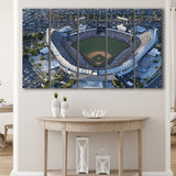 Dodger Stadium, Stadium Canvas, Sport Art, Gift for him,100 Multi Panels B, Canvas Prints Wall Art Decor