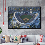 Dodger Stadium, Stadium Canvas, Sport Art, Gift for him,100 Framed Art Prints Wall Art Decor, Framed Picture