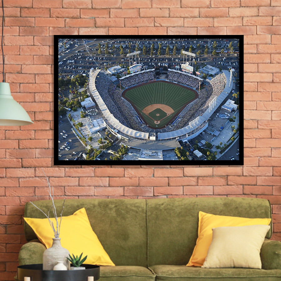 Dodger Stadium, Stadium Canvas, Sport Art, Gift for him,100 Framed Art Prints Wall Art Decor, Framed Picture