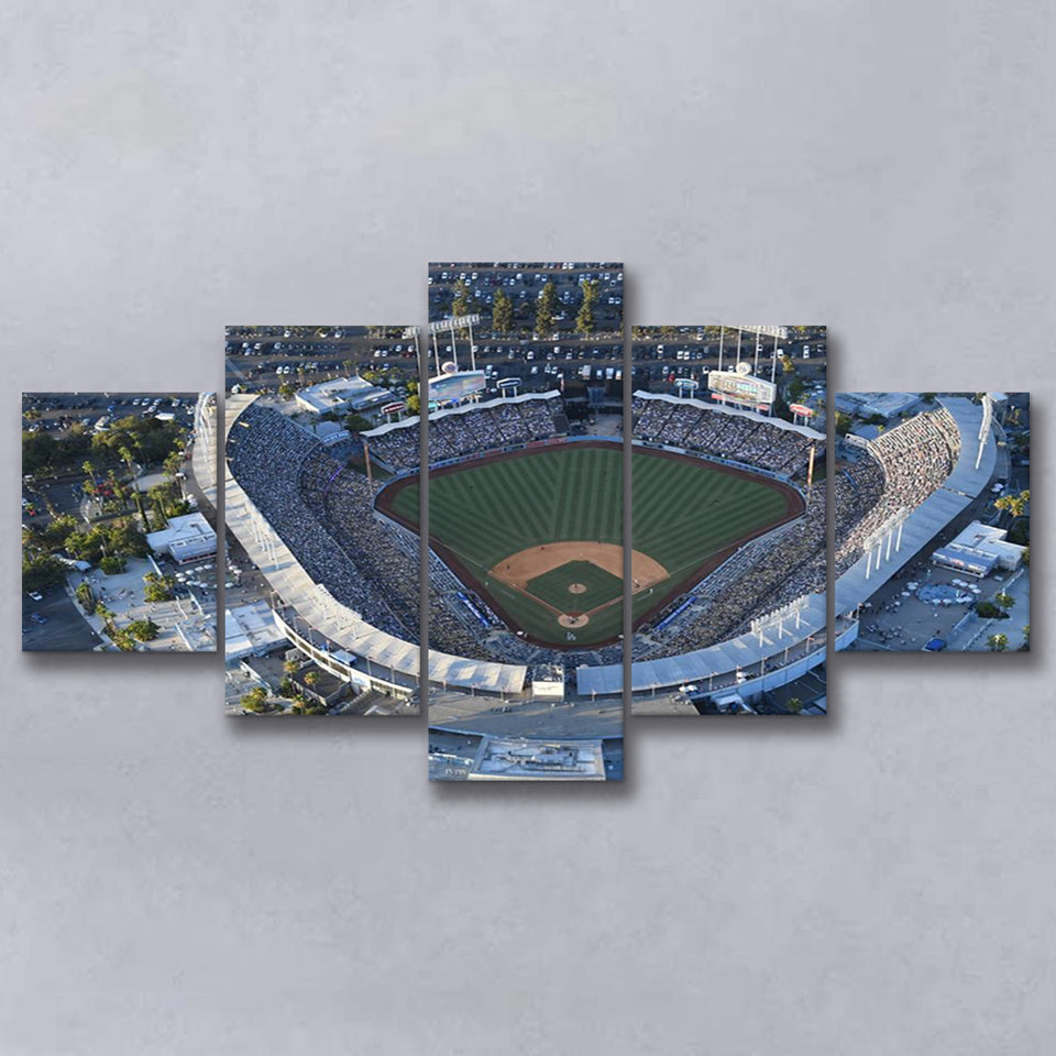 Dodger Stadium, Stadium Canvas, Sport Art, Large Canvas,V1 Multi Panels, Canvas Prints Wall Art Decor